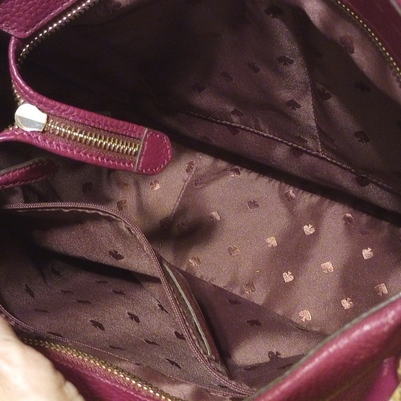 Kate Spade Deep Red Shoulder Bag - Picture 10 of 11